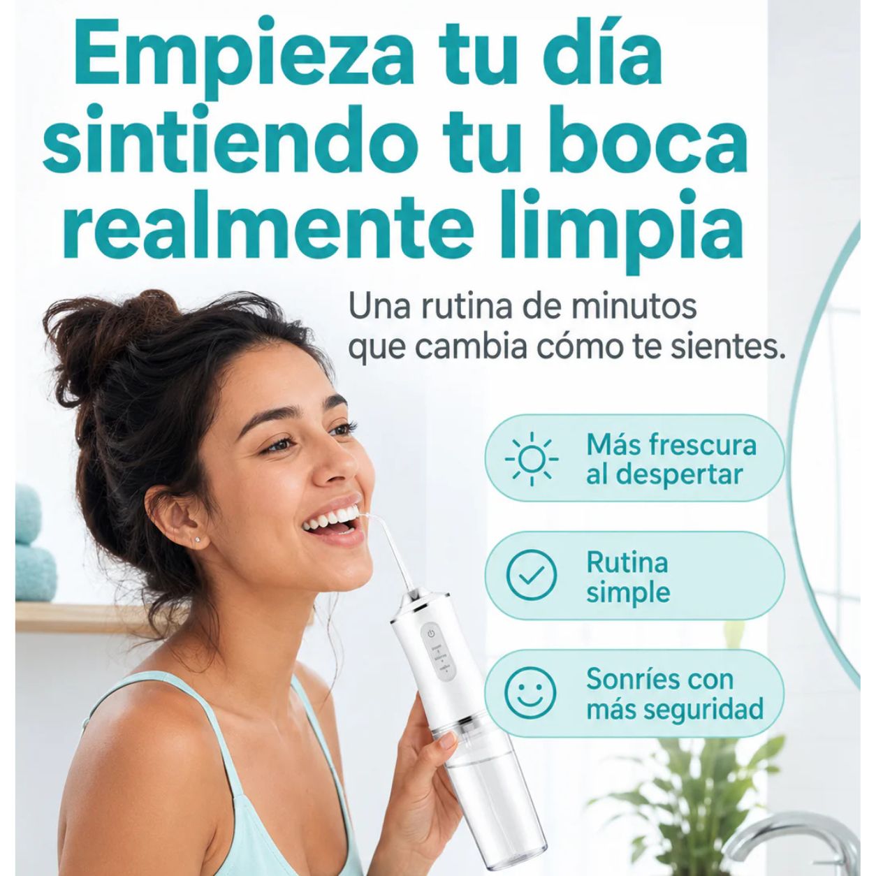Irrigador Limpieza Bucal