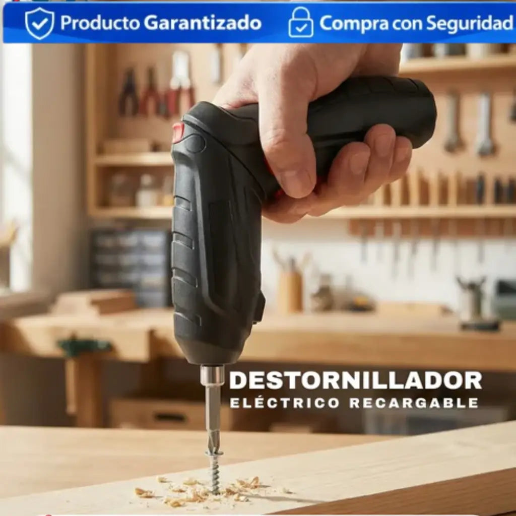 Kit Destornillador Inalambrico Drillex