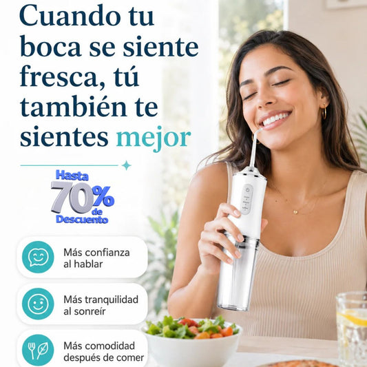 Irrigador Limpieza Bucal
