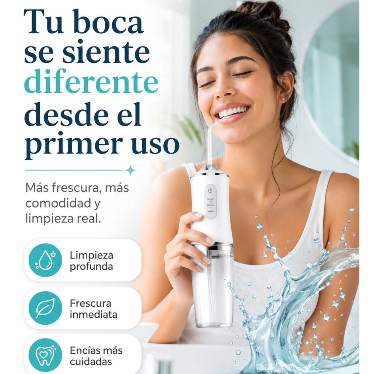 Irrigador Limpieza Bucal