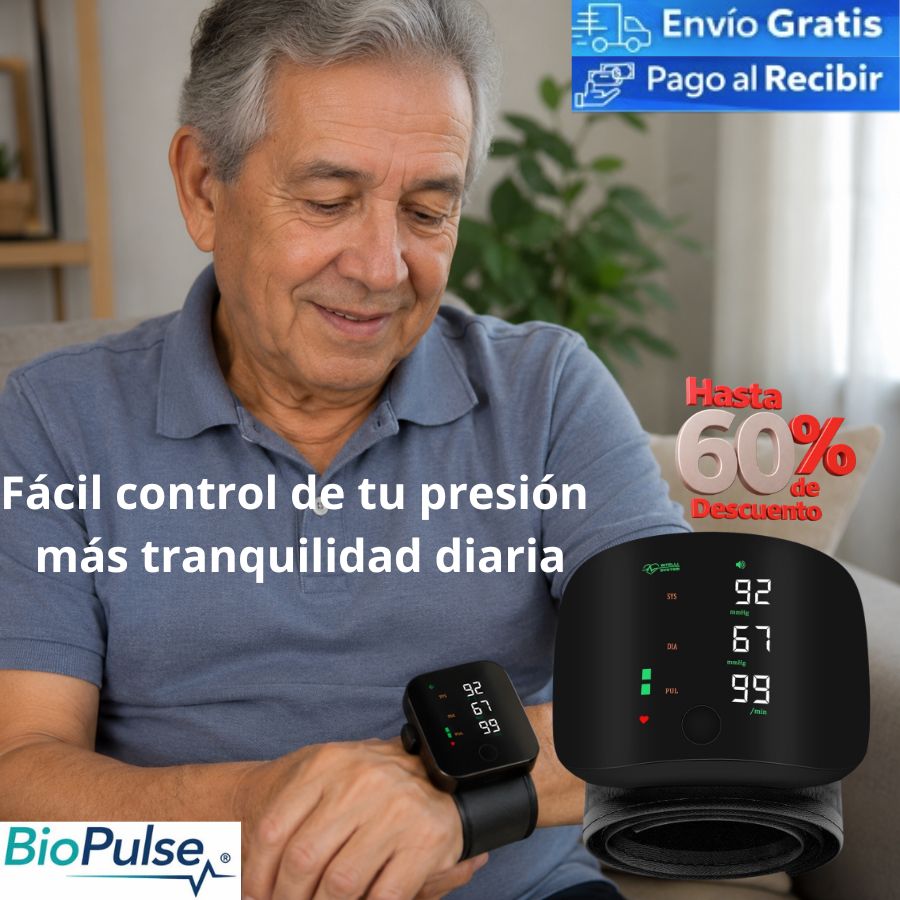 Tensiometro de Muñeca BioPulse