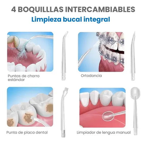 Irrigador Limpieza Bucal