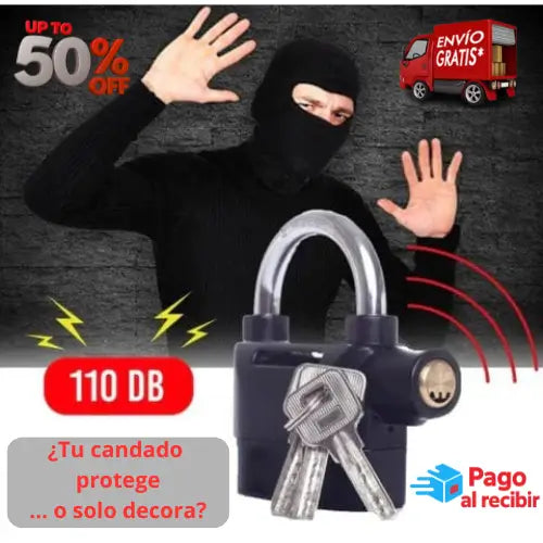 Candado con alarma LockIT