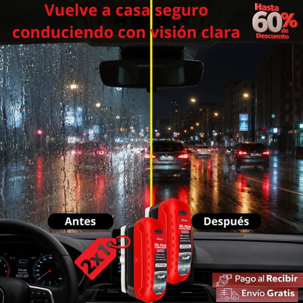 Cepillo Limpiavidrios 2x1