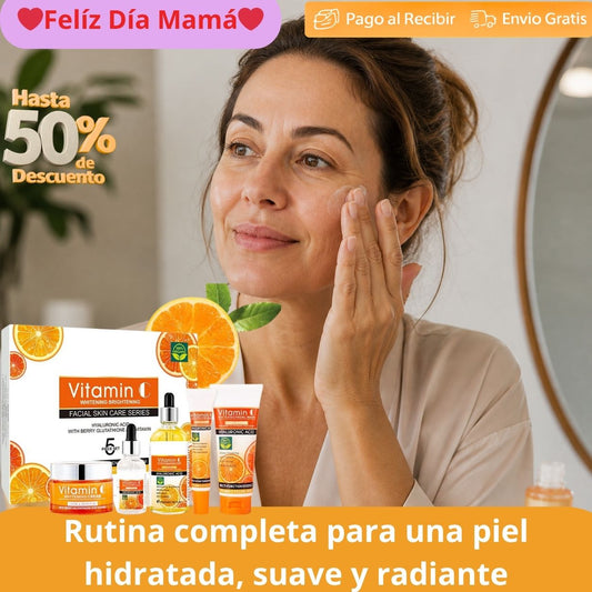 Set Facial Vitamina C 5 Piezas Disaar