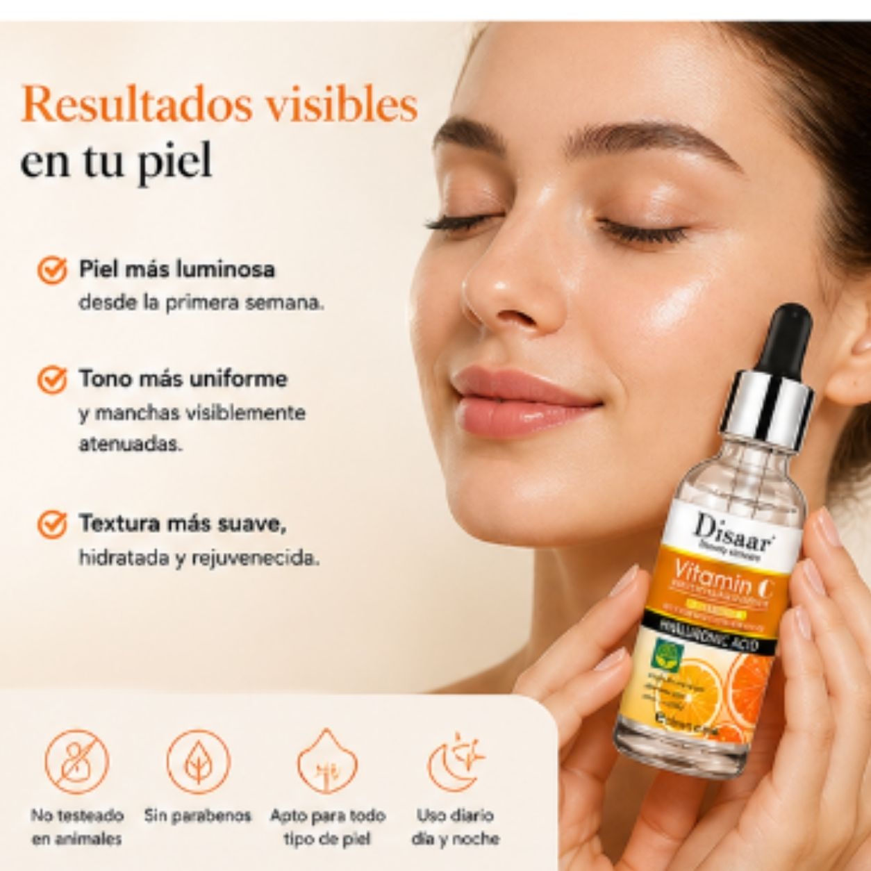 Set Facial Vitamina C 5 Piezas Disaar