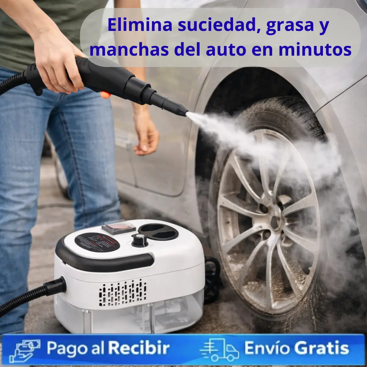 Limpiador a Vapor y Presion SteamForce