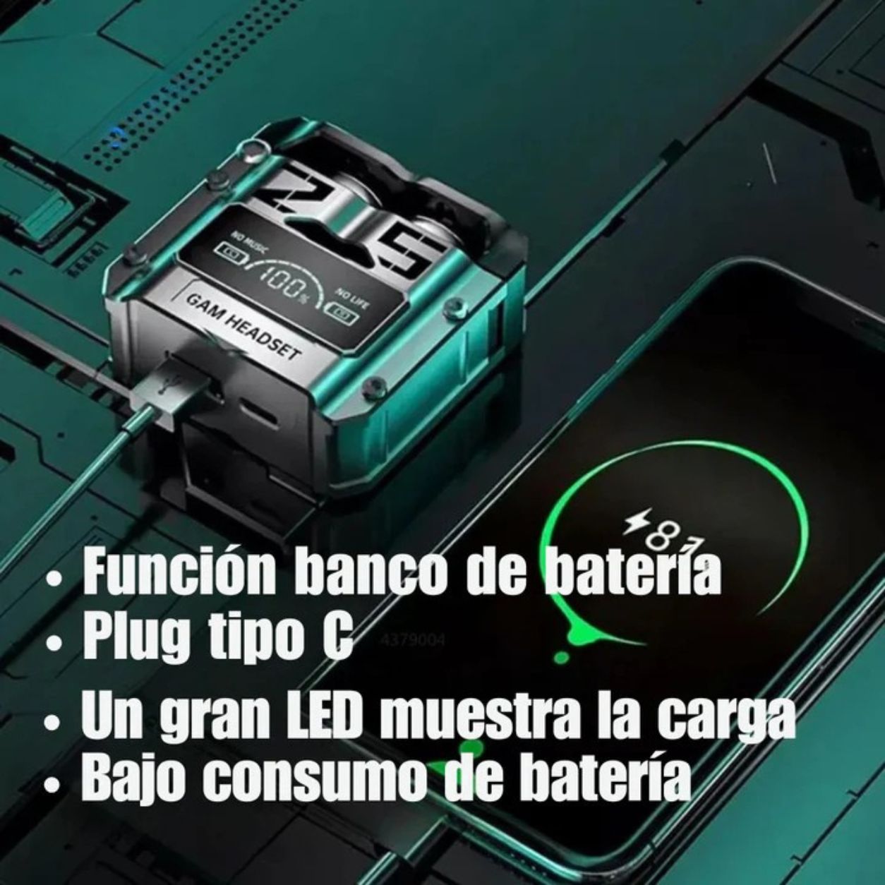 Audifonos Inalámbricos CyberPods