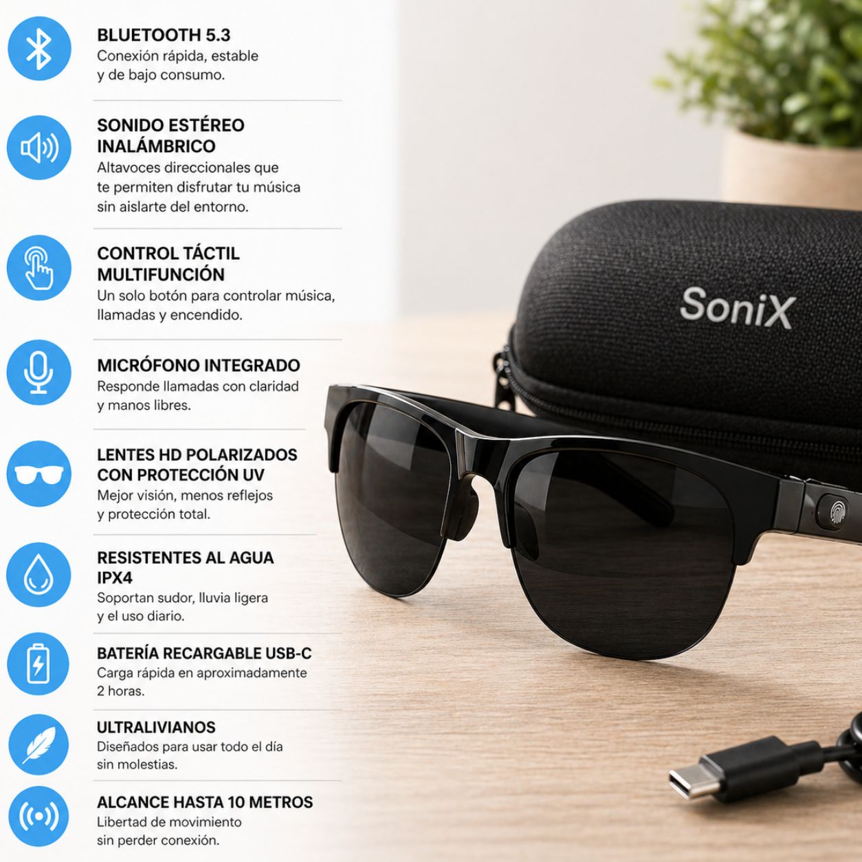 Lentes Inteligentes SoniX