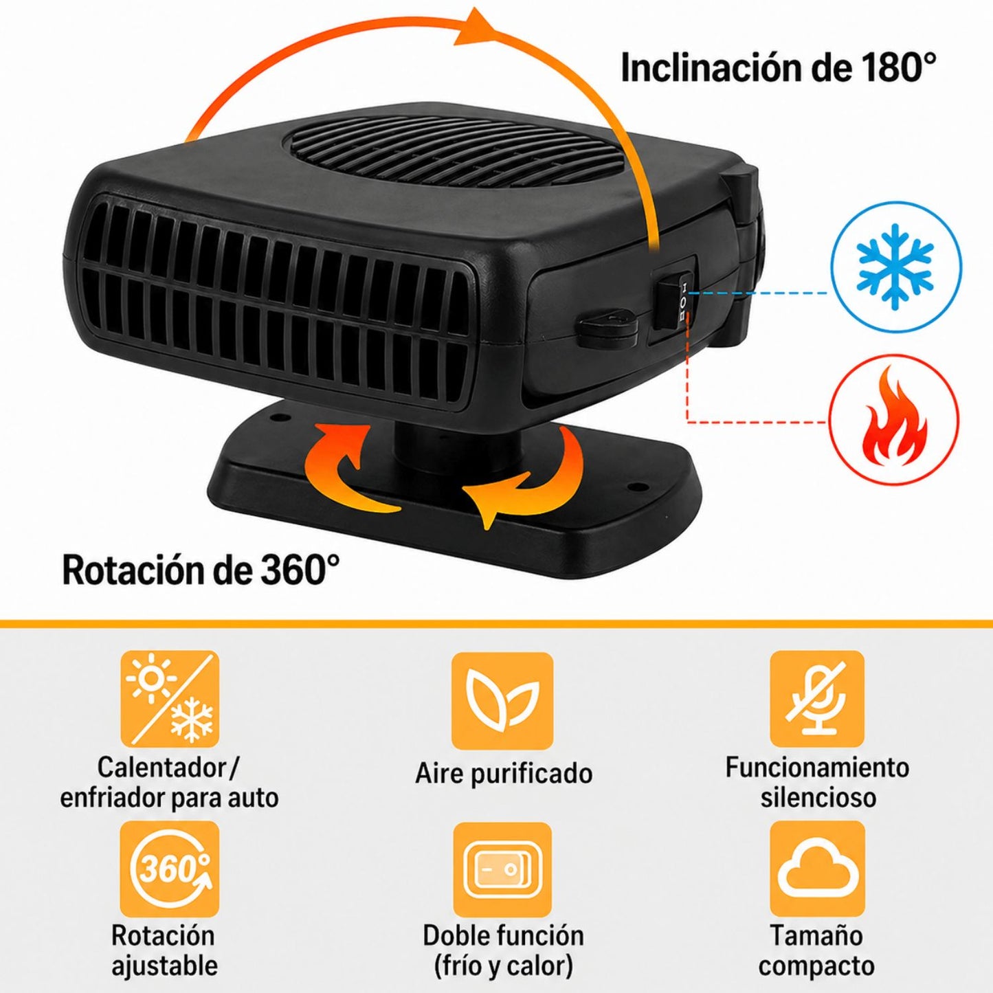 Calefactor Auto DefrostCar
