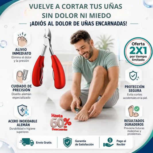 Cortauñas Podologico Biselado 2x1