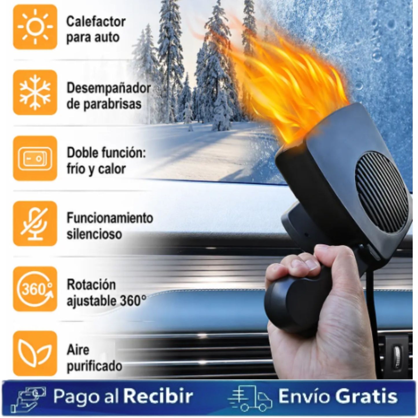 Calefactor Auto DefrostCar