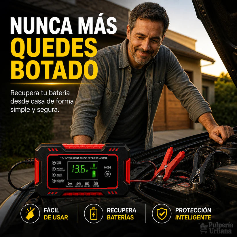 Cargador/Reparador Inteligente de Baterías
